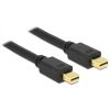 Delock Cable mini Displayport male -> male 2 m