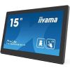 iiyama 15,6" Panel-PC with Android 8,1, PCAP Bezel Free 10-Points Touch, 1920x1080, IPS panel, Speakers, POE, WIFI, BT4.0, Micro-SD slot, HDMI-Out, 385cd/m², 1000:1, Cable cover / TW1523AS-B1P