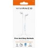 Vivanco wireless headset Free&Easy Earbuds, white (61736)