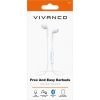 Vivanco wireless headset Free&Easy Earbuds, white (61736)