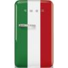 SMEG FAB10HRDIT5 Italia flag 50's Style Ledusskapis 97cm