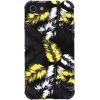 Fusion leaves case силиконовый чехол для Samsung A726 / A725 Galaxy A72 / A72 5G черный - желтый