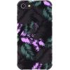 Fusion leaves case силиконовый чехол для Samsung A726 / A725 Galaxy A72 / A72 5G черный - фиолетовый