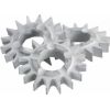 Star pointed (set = 10 pcs.). RFEV 19-125 RT, Metabo