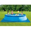 Intex Easy Set Pool Set with Filter Pump, Safety Ladder, Ground Cloth, Cover Blue