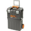 Bahco Plastic toolbox on wheels PTBW47 470x290x630mm 60L metallic latches