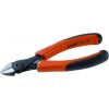 Bahco Side cutting pliers (hard steel wire) ERGO 180mm