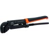 Bahco Quick-adjust pipe wrench 320mm max 1" with two component ERGO handles