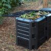 Nature kompost kaste 1200L Black