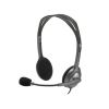 HEADSET STEREO H111/GREY 981-000593 LOGITECH