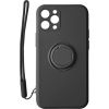 Mocco Pastel Ring Silicone Back Case Силиконовый чехол для Xiaomi Redmi Note 9TЧерный