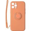 Mocco Pastel Ring Silicone Back Case Aizmugurējais Silikona Apvalks Priekš Xiaomi Redmi Note 9T Oranžs