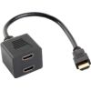 LANBERG AD-0019-BK Lanberg adapter HDMI-