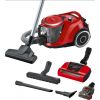 Bosch BGS41PET1 s6 Putekļsūcējs ProAnimal sarkans
