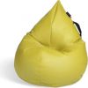 Qubo Splash Drop Olive Augstas kvalitātes krēsls Bean Bag
