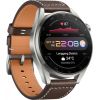 Huawei Watch 3 Pro Classic, silver/brown leather