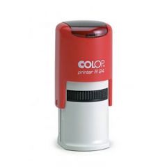 Zīmogs COLOP Printer R24, sarkans korpuss, bez krāsas spilventiņš
