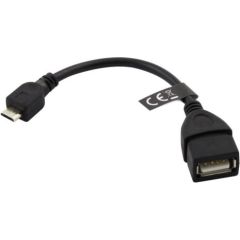 Esperanza EB180 USB B micro / USB A ligzda, OTG переходник