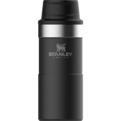 Stanley Termokrūze The Trigger-Action Travel Mug Classic 0,25L matēti melna