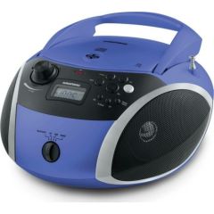 Radio Grundig GRB 3000, a CD player (blue / silver, FM radio, CD-R / RW, Bluetooth)
