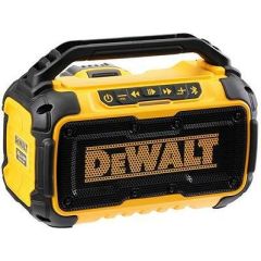 Bezvadu skaļrunis DeWalt DCR011 XJ, speaker (yellow / black, Bluetooth, jack, USB)
