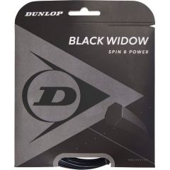 tennis string Dunlop Black Widow 16G/12m/1.31mm