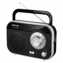 Sencor SRD 210 BS pārnēsājams radio Radio, Radio pulksteņi