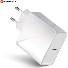 Forcell 45W 3A USB C Plug (Type-C) Quick charge 4.0 Wall Charger designed for iPhone 11 / 12