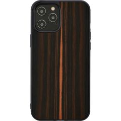 MAN&WOOD case for iPhone 12/12 Pro ebony black