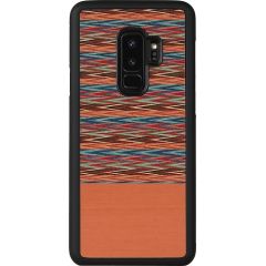 MAN&WOOD SmartPhone case Galaxy S9 Plus browny check black