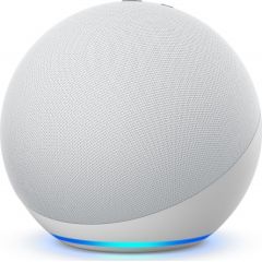 Amazon Echo 4, glacier white