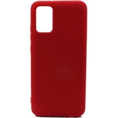 Evelatus  Galaxy A02s Soft Touch Silicone Red
