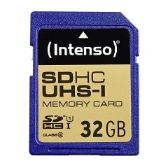 Intenso SDHC 32GB UHS-I 3421480 Atmiņas kartes micro SD SDHC