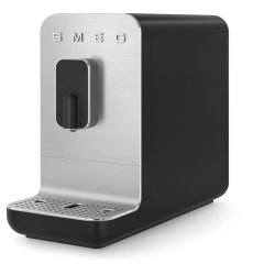 SMEG BCC01BLMEU 50's Style Espresso Automatic Coffee Machine Black Kafijas automāts