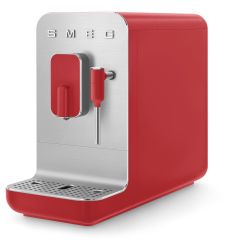 SMEG BCC02RDMEU 50's Style Espresso Automatic Coffee Machine Red