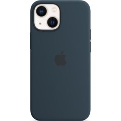 Apple iPhone 13 Silicone Case with MagSafe Abyss Blue