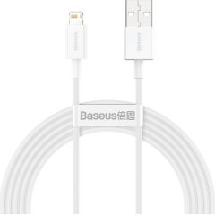 Baseus CALYS -C02 Superior vads USB - Lightning 2,4A / 2 m balts