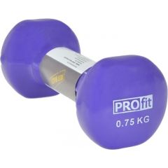 Inny Profit vinila hantele 0,75 kg violeta DK 4102