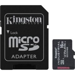 MEMORY MICRO SDHC 16GB UHS-I/W/A SDCIT2/16GB KINGSTON Atmiņas kartes micro SD SDHC