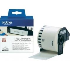 BROTHER DK-22205A Papīra uzlīmju lente 62mm x 30.48m (analogs)