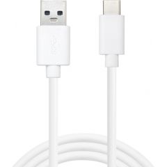 KAB USB-C (ST) > USB-A (ST) 1m Sandberg White