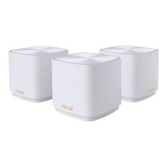 Asus AX1800 Dual-band Mesh WiFi 6 System ZenWiFi AX Mini XD4 802.11ax, 1201+574 Mbit/s, 10 Mbit/s, Ethernet LAN (RJ-45) ports 2, Mesh Support Yes, MU-MiMO Yes, White
