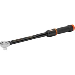 Bahco Mechanical click-style torque wrench 80-400Nm ±3% (CW & CCW) 3/4" 686mm, window scale