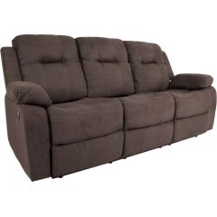 Dīvāns DIXON ar manuālu mehānismu 210x95xH102cm, brūns