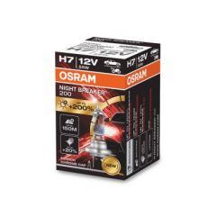 OSRAM NIGHT BREAKER 200 H7 Spuldžu komplekts