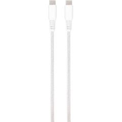 Vivanco кабель USB-C - USB-C LongLife Charging 1.5 м, белый (62398)