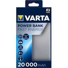 Varta Power Bank Fast Energy 20000mAh USB-C portatīvais akumulators