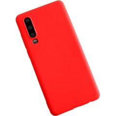 Evelatus Huawei P30 Soft Silicone Red Neoriģinālie Maciņi