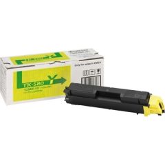 Kyocera Toner TK-580 Yellow (1T02KTANL0) Lāzerprinteru izejmateriāli