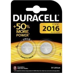 Duracell DL2016-2BB Lithium baterija 2gb Baterijas un akumulatori